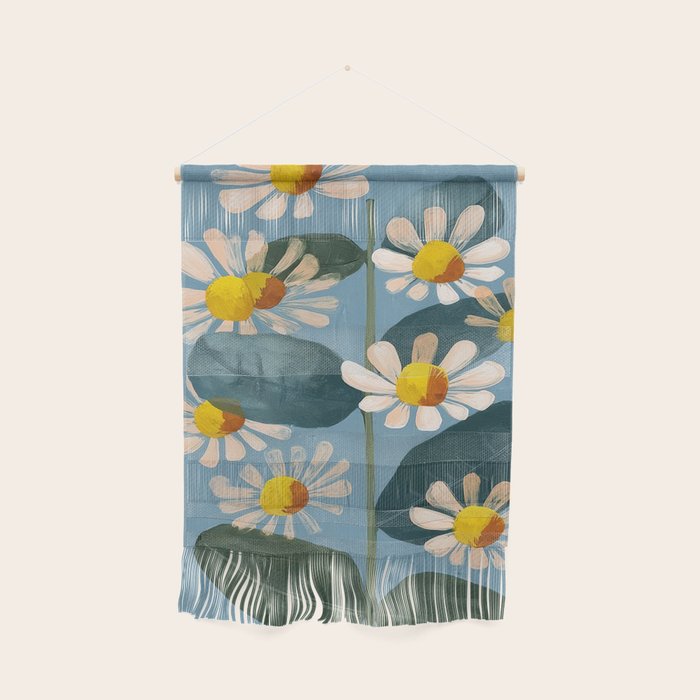 Daisy Flower Painting Wall Hanging Gallery Image 1