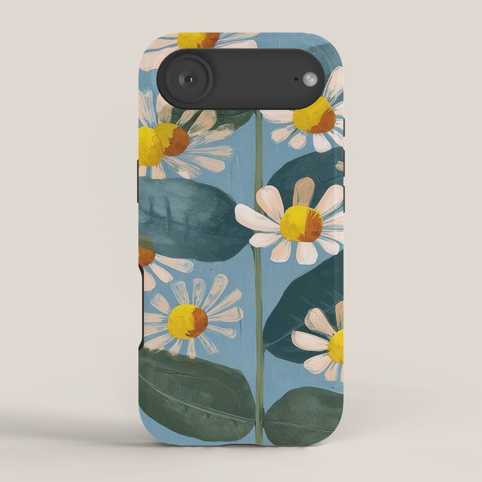 Daisy Flower Painting iPhone Case Gallery Image 2