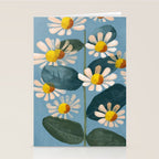 Daisy Flower Painting Stationery Card Gallery Image 2