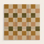 checks â neopolitan Wood Wall Art Gallery Image 1