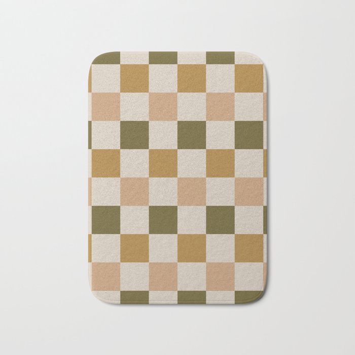 checks â neopolitan Bath Mat Gallery Image 1