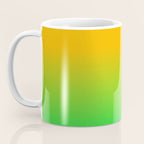 Ombre Color Orange Green Shade  Coffee Mug Gallery Image 3