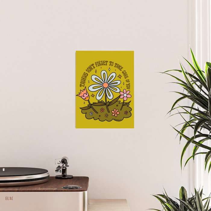 Taurus Flower Poster Gallery Image 2