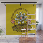 Taurus Flower Wall Mural Gallery Image 1