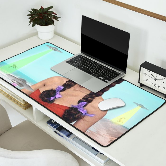 Abductions on the Beach Desk Mat Gallery Image 2