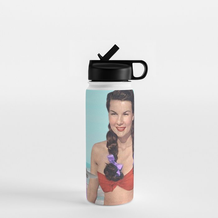 Abductions on the Beach Water Bottle Gallery Image 1