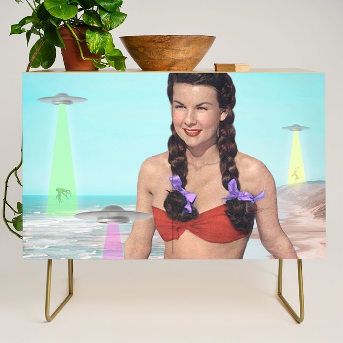 Abductions on the Beach Credenza Gallery Image 1