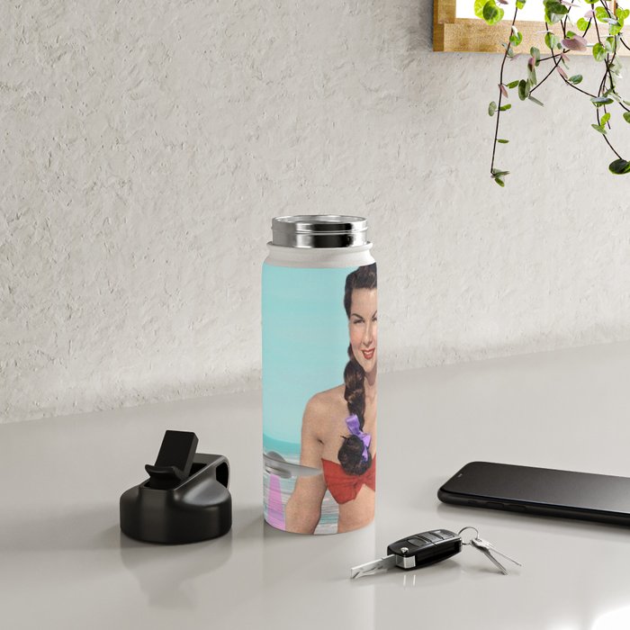 Abductions on the Beach Water Bottle Gallery Image 4