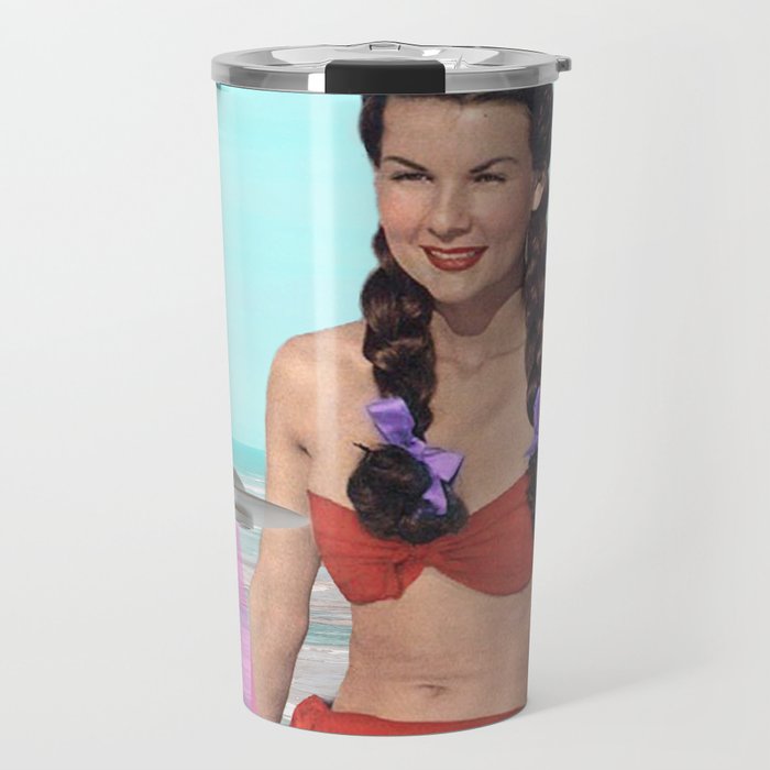 Abductions on the Beach Travel Mug