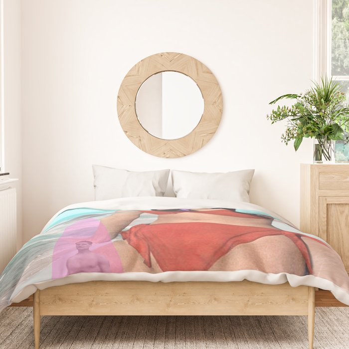 Abductions on the Beach Duvet Cover Gallery Image 3