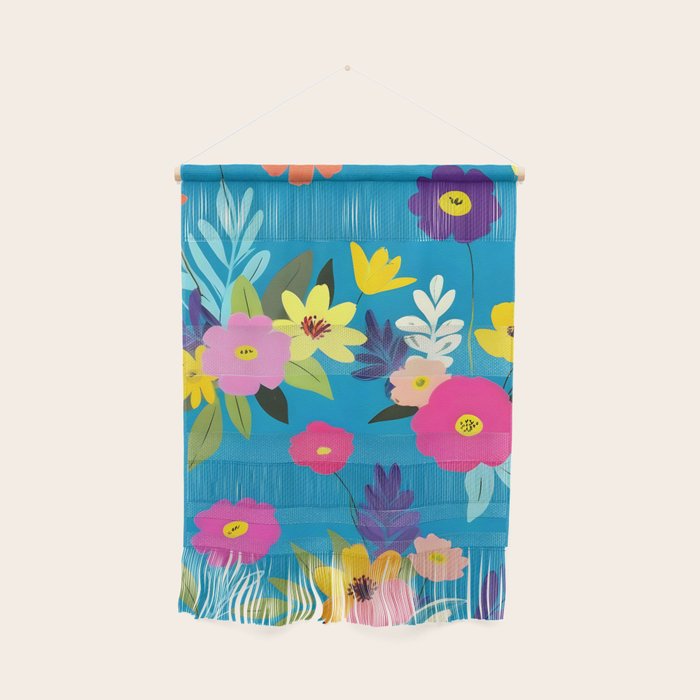 Indigo Blossom Wall Hanging Gallery Image 1