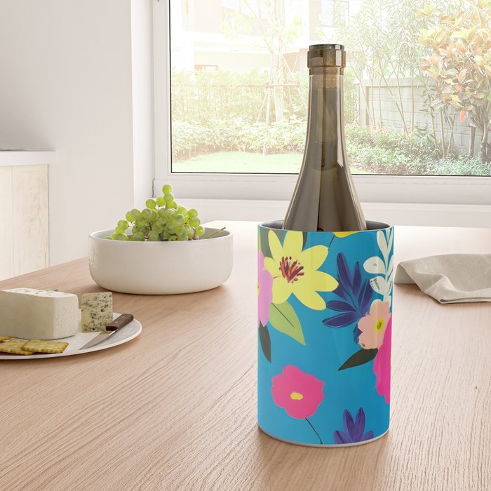 Indigo Blossom Wine Chiller Gallery Image 4