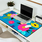 Indigo Blossom Desk Mat Gallery Image 2