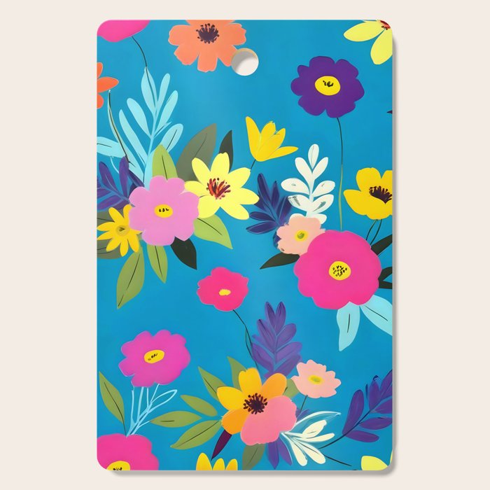 Indigo Blossom Cutting Board Gallery Image 1