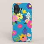 Indigo Blossom iPhone Case Gallery Image 1