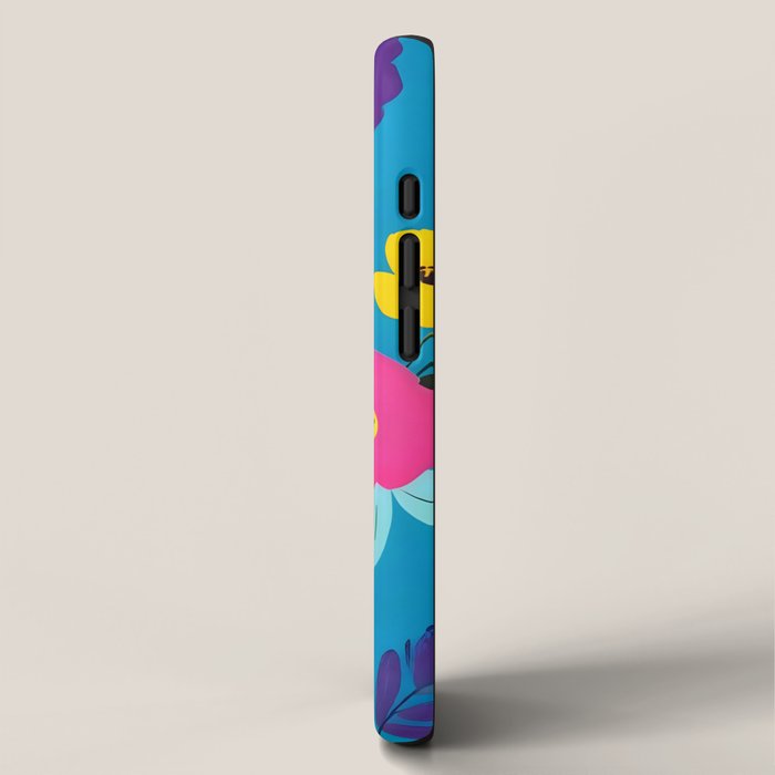 Indigo Blossom iPhone Case Gallery Image 2