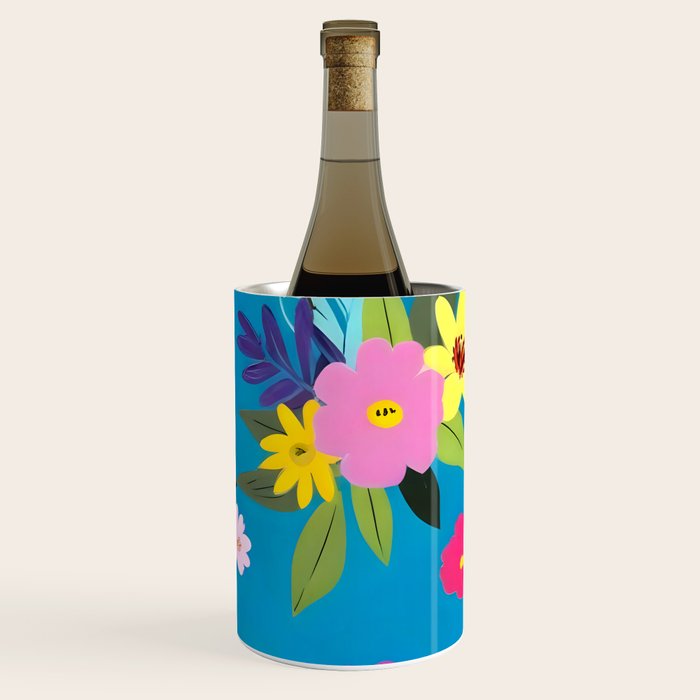 Indigo Blossom Wine Chiller Gallery Image 2