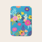 Indigo Blossom Bath Mat Gallery Image 1