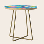 Indigo Blossom Side Table Gallery Image 1