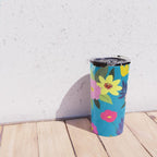 Indigo Blossom Travel Mug Gallery Image 4