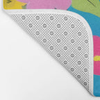 Indigo Blossom Bath Mat Gallery Image 2