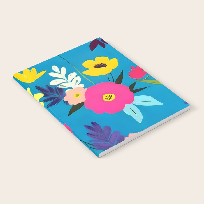 Indigo Blossom Notebook Gallery Image 2