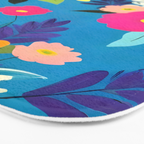 Indigo Blossom Bath Mat Gallery Image 3