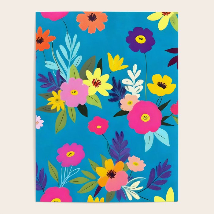 Indigo Blossom Poster Gallery Image 1