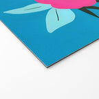 Indigo Blossom Welcome Mat Gallery Image 2