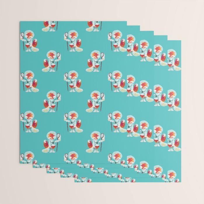 Catch the falling stars Wrapping Paper Gallery Image 3