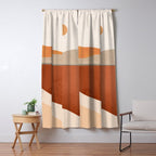Minimal Abstract Art Landscape 11 Window Curtain Gallery Image 5