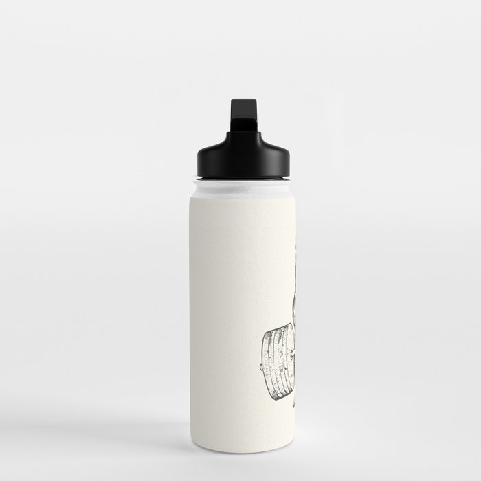 English Bulldog Lift Water Bottle Gallery Image 3