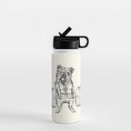 English Bulldog Lift Water Bottle Gallery Image 1