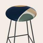 Cool Color Pallette Pattern Stool Gallery Image 2