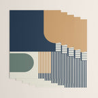 Cool Color Pallette Pattern Wrapping Paper Gallery Image 3