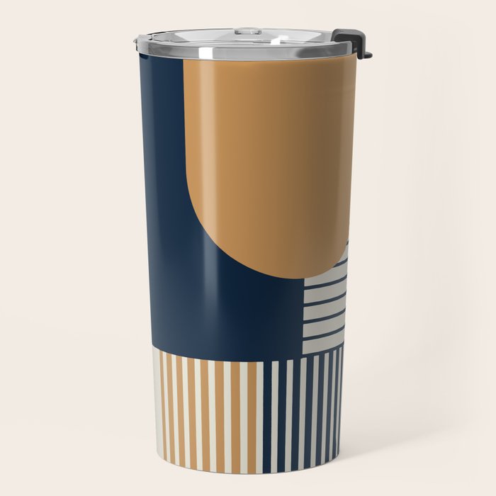 Cool Color Pallette Pattern Travel Mug Gallery Image 2