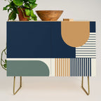 Cool Color Pallette Pattern Credenza Gallery Image 1