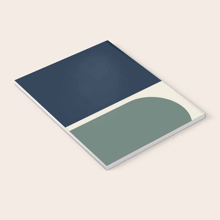 Cool Color Pallette Pattern Notebook Gallery Image 3