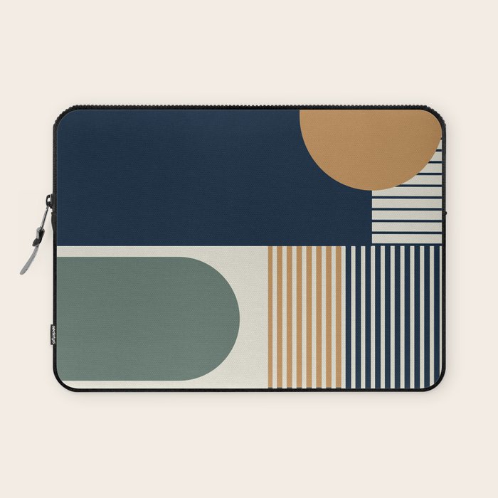 Cool Color Pallette Pattern Laptop Sleeve Gallery Image 1