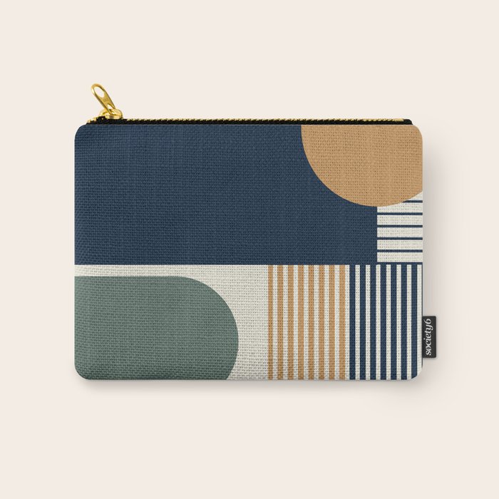 Cool Color Pallette Pattern Carry All Pouch Gallery Image 1
