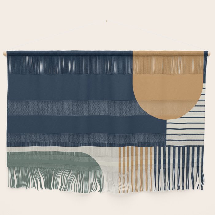 Cool Color Pallette Pattern Wall Hanging Gallery Image 1