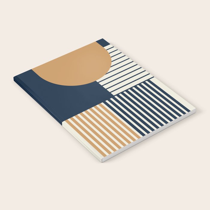 Cool Color Pallette Pattern Notebook Gallery Image 1