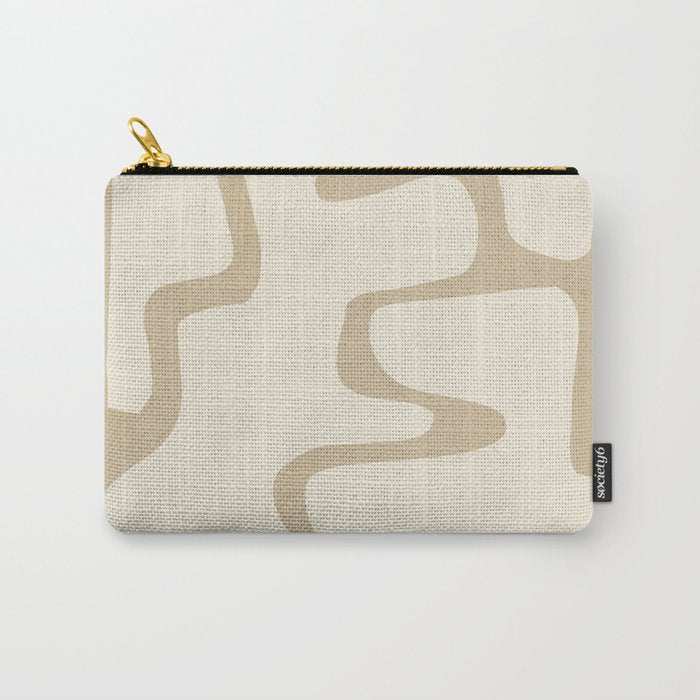 Modern Abstract Shapes 20 Carry All Pouch Gallery Image 1