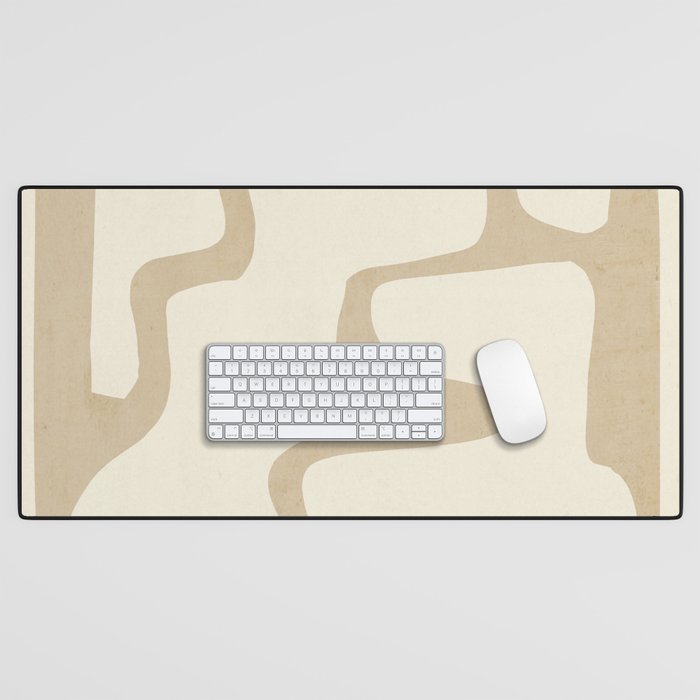 Modern Abstract Shapes 20 Desk Mat Gallery Image 1