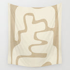 Modern Abstract Shapes 20 Wall Tapestry Gallery Image 4