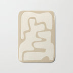 Modern Abstract Shapes 20 Bath Mat Gallery Image 1