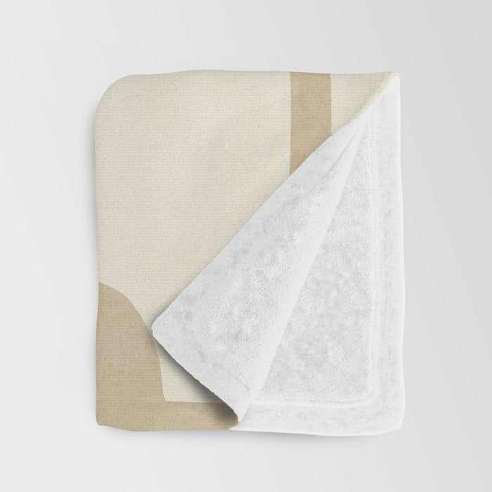 Modern Abstract Shapes 20 Throw Blanket Gallery Image 3