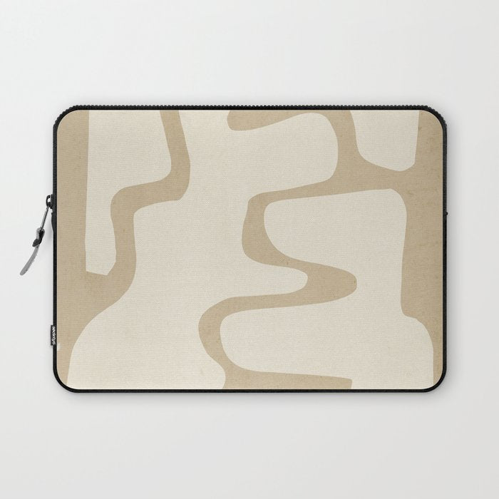 Modern Abstract Shapes 20 Laptop Sleeve Gallery Image 1