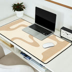 Modern Abstract Shapes 20 Desk Mat Gallery Image 2
