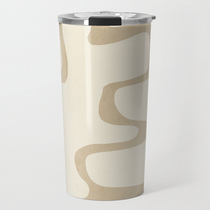 Modern Abstract Shapes 20 Travel Mug Gallery Image 1